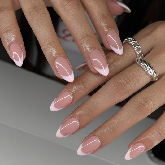 French Tip Grey Surface